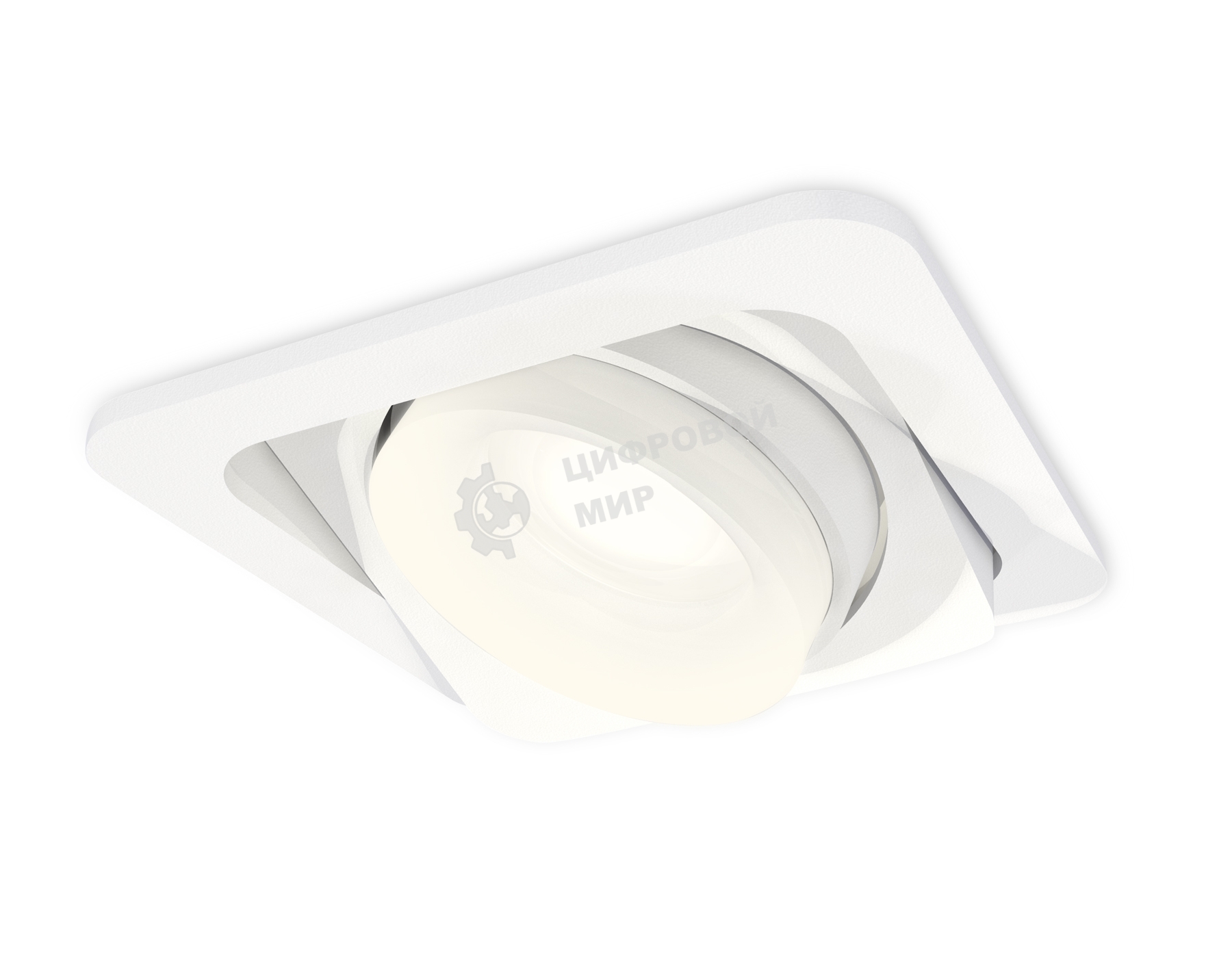 Комплект встраиваемого поворотного светильника Ambrella light XC7658084 SWH/FR белый песок/белый матовый MR16 GU5.3 (C7658, N7165)