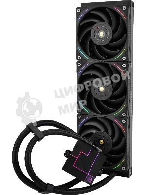 Система жидкостного охлаждения Thermalright Core Matrix 360 черный, 360 мм, 3x120 мм, 2150 об/мин, 27 дБ, 4 pin PWM, ARGB