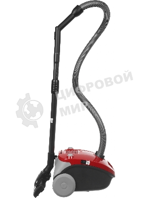 Пылесос Samsung SC4131 красный, 320/1600 Вт, уборка сухая, пылесборник мешок 3 л