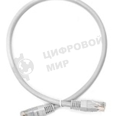 Патч-корд Lanmaster TWT UTP кат.5e, с заливными колпачками, 0.3 м, белый