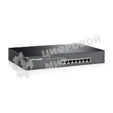 Коммутатор TP-LINK SMB TL-SG1008 8-port Gigabit Switch, 1U rack-mountable steel case