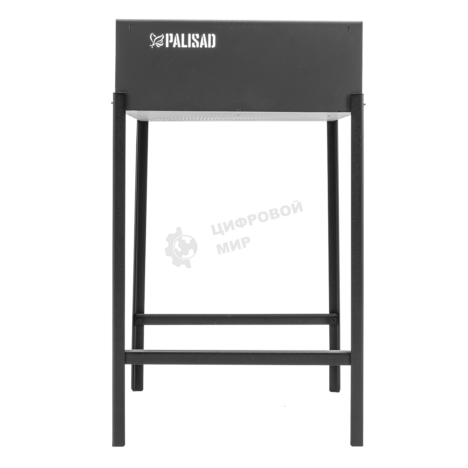Мангал Palisad Camping сварной, 605х375х138/640 мм, сталь 2 мм