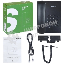 Телефон проводной SANYO RA-S204B черный