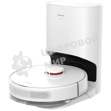 Робот-пылесос Dreame RLS3D Vacuum and Mop D10 Plus белый, 46 Вт, 5200 мА·ч Li-Ion, уборка сухая/влажная, пылесборник контейнер 0.4 л