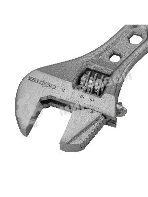 Ключ разводной Сибртех 150мм, переставная губка, двухкомпонентная рукоятка