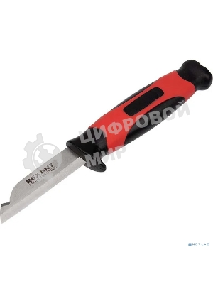 Нож монтажника Rexant с чехлом лезвие 67 мм