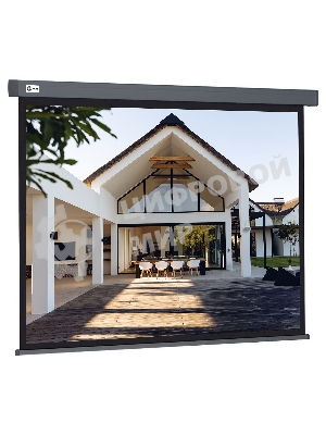Экран Cactus 206x274см Wallscreen CS-PSW-206X274-SG 4:3 настенно-потолочный рулонный серый