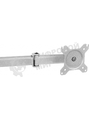 Кронштейн для монитора/ноутбука Cactus CS-VM-LH07-AL серебряный 13