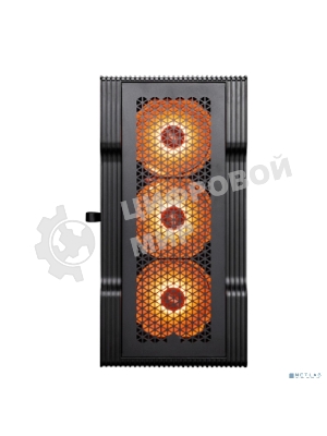 Компьютерный корпус 1STPLAYER TRILOBITE T3 ARGb черный mATX 4x120мм ARGb fans T3-BK-4F7