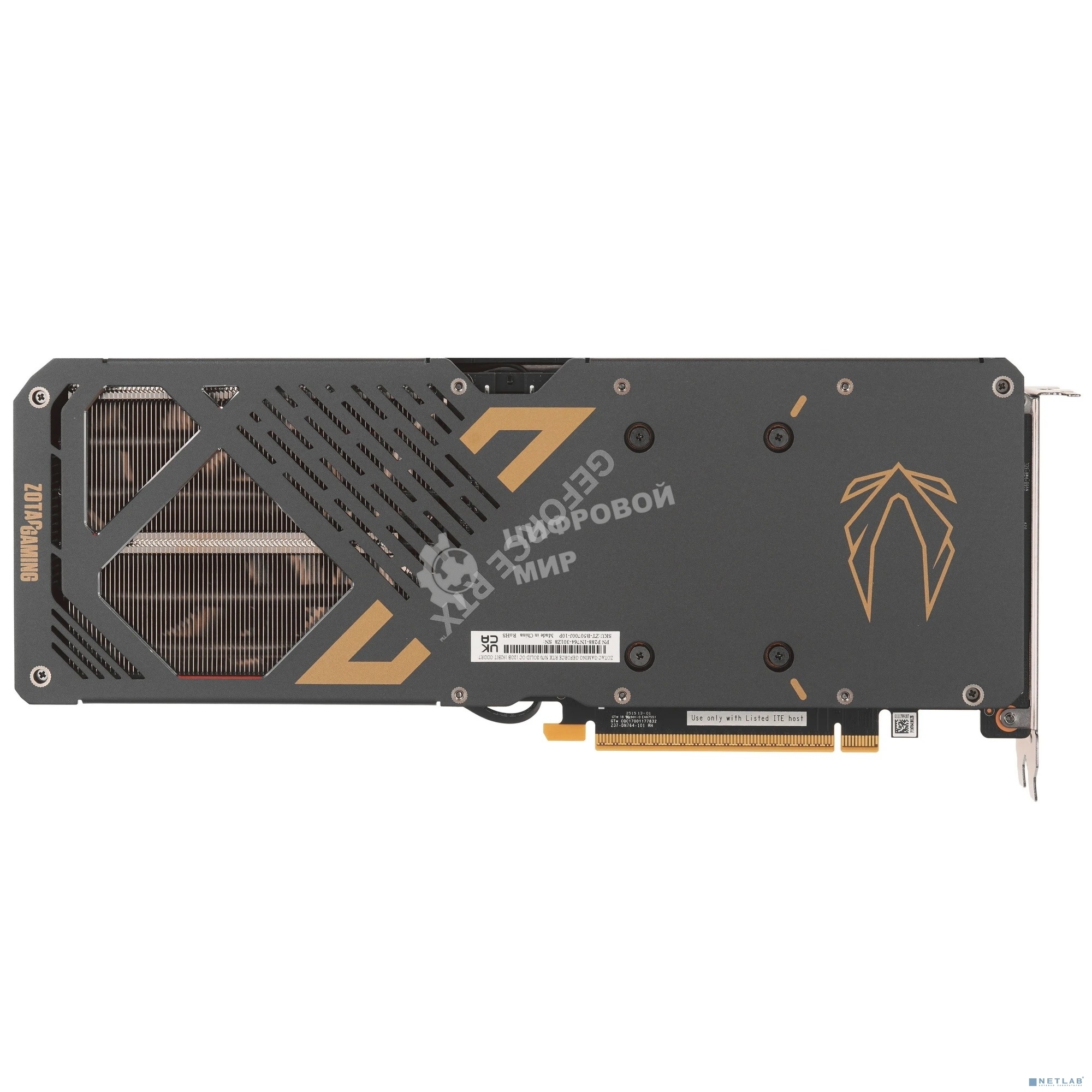 Видеокарта Zotac PCI-E 4.0 RTX 5070 SOLID OC NVIDIA GeForce RTX 5070 12Gb 192bit GDDR7 2542/28000 HDMIx1 DPx3 HDCP Ret