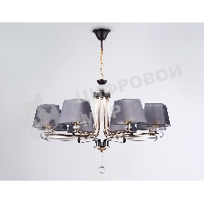 Светильник Ambrella light TR4618/8 CF/FGD кофе/золото E27/8 max 40W D760*810