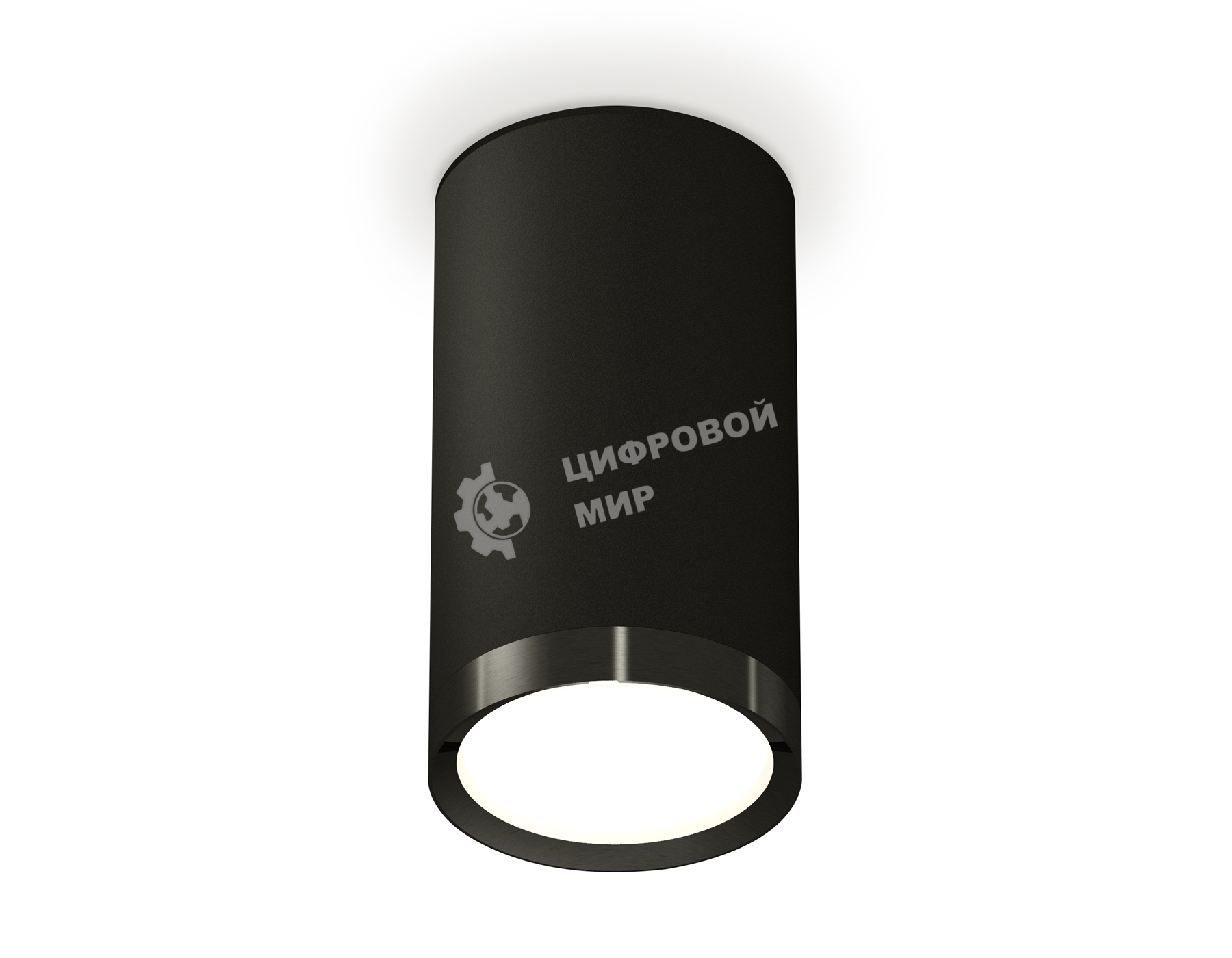 Светильник Ambrella Light XS8162001 SBK/PBK черный песок/черный полированный GX53 (C8162, N8113)