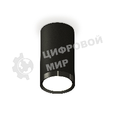 Светильник Ambrella Light XS8162001 SBK/PBK черный песок/черный полированный GX53 (C8162, N8113)