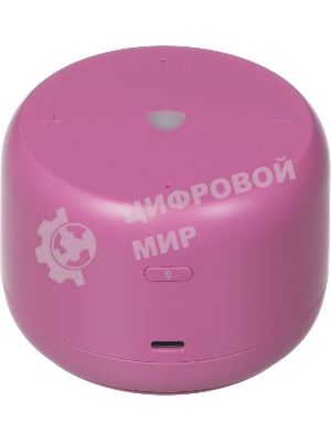 Умная колонка Яндекс Станция Лайт 2, 6Вт, компактная, 1 динамик, Matter, Wi-Fi, Bluetooth 5.0, Алиса, розовый