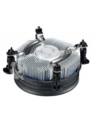 Кулер для процессора DEEPCOOL THETA 9 PWM черный/синий, 92 мм, алюминий, 3200 об/мин, 41.3 дБ, 4 pin, 95 Вт, 46.5 мм