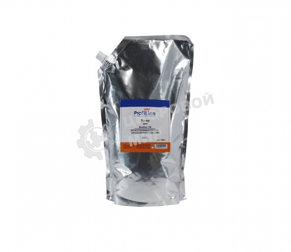 Тонер ProfiLine для принтеров Brother TN-2075/2135/2040/2175/2085/2275/3130/3170/3230/3280 1000 гр Фасовка РФ SOFT