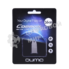 Флешка USB 2.0 QUMO 16Gb, Cosmos QM16GUD-Cos