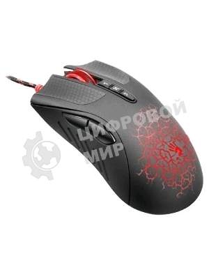 Мышь проводная A4Tech Bloody AL90 Blazing черный, 12000 dpi, USB, кнопки - 8
