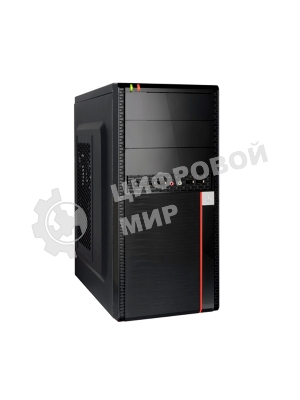 Компьютерный корпус Minitower ExeGate BA-204U (mATX, без БП, 2хUSB+2хUSB 3.0, аудио, черный)