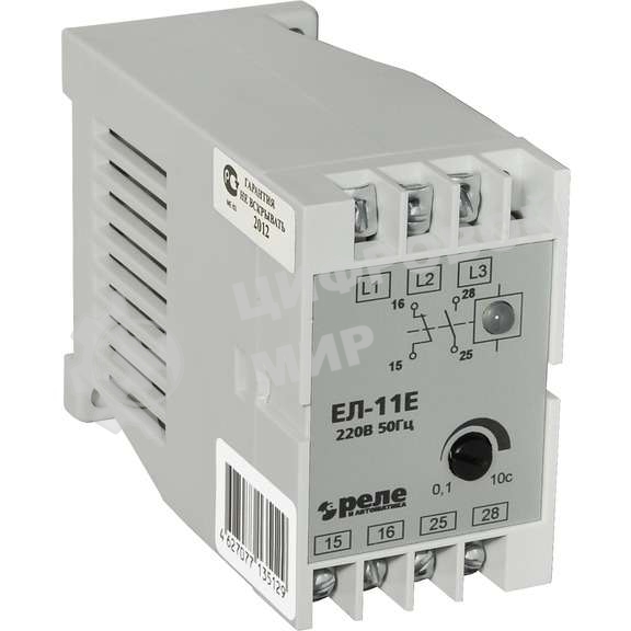 Реле контроля фаз ЕЛ-12Е 380В 50Гц Реле и Автоматика A8222-77135242