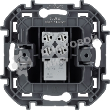 Телефонная розетка RJ11 белый