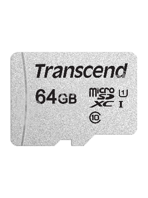 Флеш карта microSD 64Gb Transcend microSDXC Class 10 UHS-I U1, (без адаптера), TLC