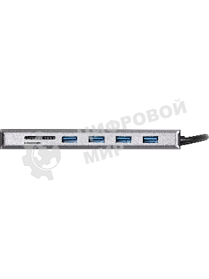 USB-концентратор TypeC -->(2HDMI+DP)4K*60Hz+3USB3.0+TC+USB2.0+RJ45+SD+TF+PD+audio+TCадаптер