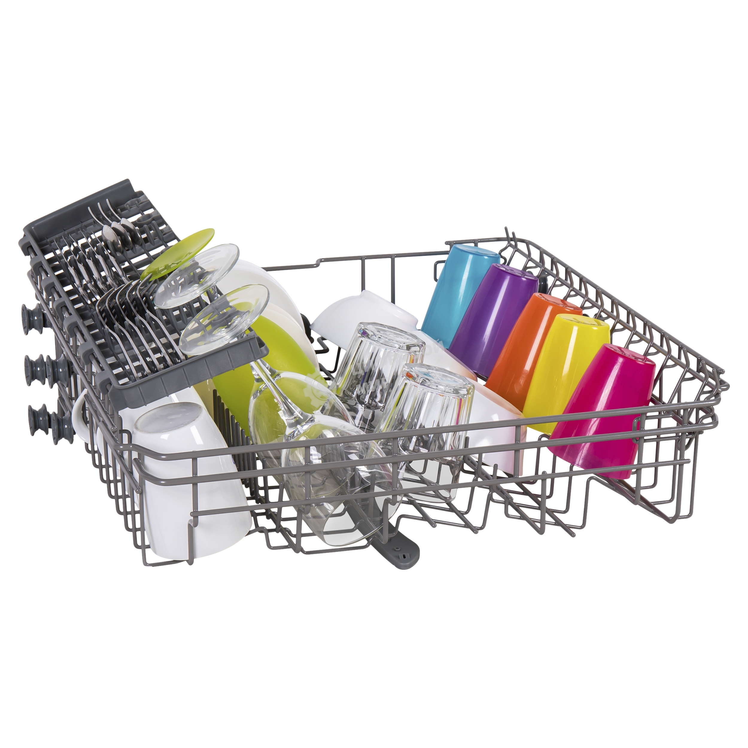 Посудомоечная машина Maunfeld MWF12S, белый, 59.8 см, 12 компл., 52 дБ, класс A+