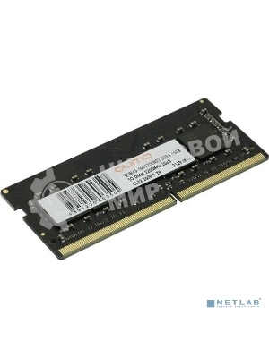 Оперативная память QUMO, DDR4, 16GB (1x16 GB), 3200 MHz, CL22, SO-DIMM