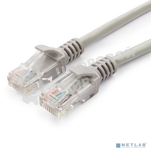 Патч-корд медный UTP Cablexpert PP10-50M cat.5e, 50м, литой, многожильный, серый
