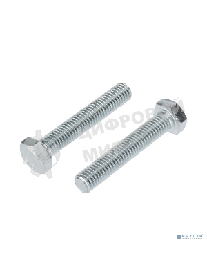 Болт шестигранный Kranz DIN 933, 8х45, короб (20 шт./уп.)