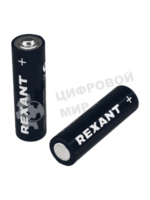 Батарейка алкалиновая Rexant AA/LR6 пальчиковая 1,5В блистер 24 шт.