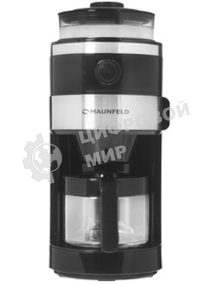 Кофеварка капельная Maunfeld MF-731BK черный, исп. кофе - зерновой/молотый, 0.83 л, 820 Вт.