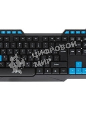 Мышь проводная Oklick 750G черный, 7200 dpi, USB, кнопки - 5