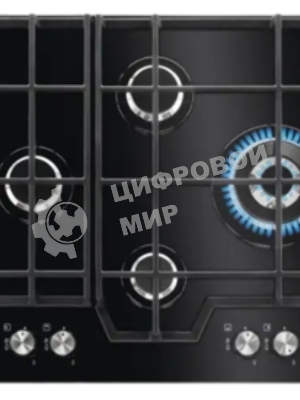 Газовая варочная панель Electrolux KGG6456K черный