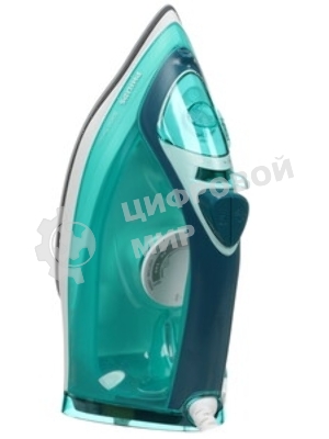 Утюг Philips DST3030/70 бирюзовый, 2400 Вт, 40 г/мин, 180 г/мин, 300 мл