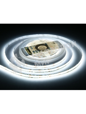 Светодиодная лента Ambrella light GS2603 COB 320Led/ 10W m/ 12V IP20 6500K/ 5000*8*1.54mm (2 конт.)