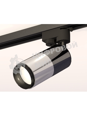 Светильник Ambrella light XT6305001 PSL/DCH/PBK серебро полированное/черный хром/черный полированный MR16 GU5.3