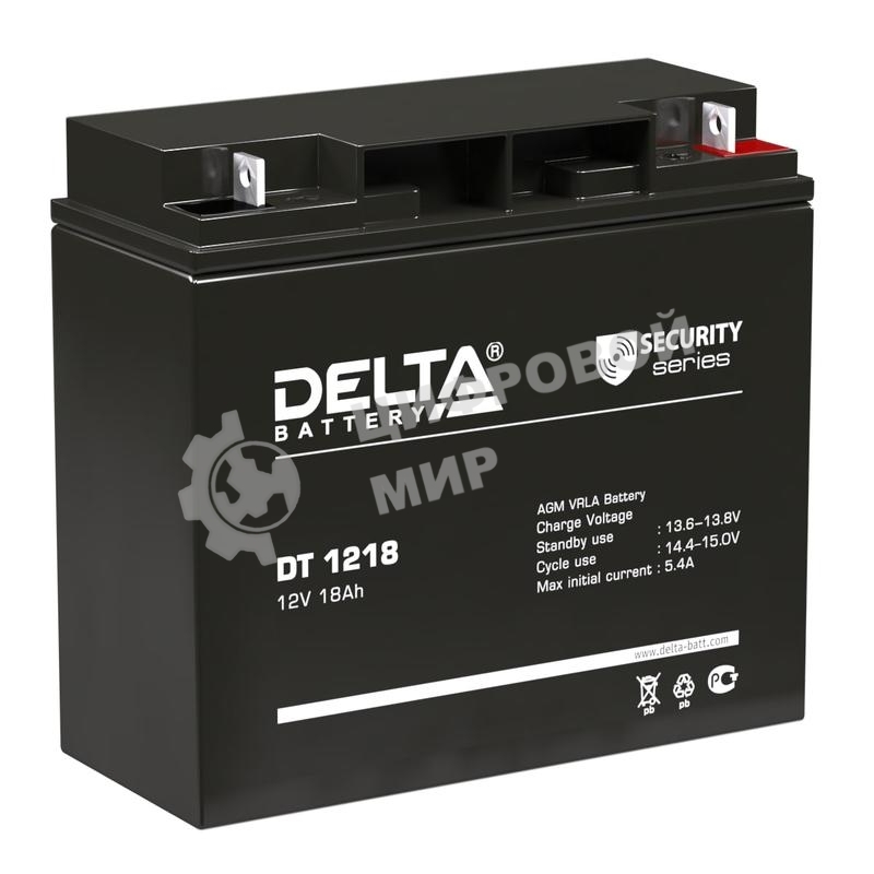 Батарея для ИБП Delta DT 1218 (12V, 18Ah)