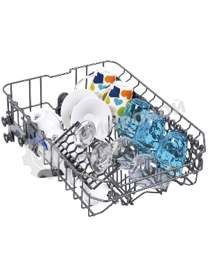 Встраиваемая посудомоечная машина HOMSair DW47M, черный, 44.5 см, 10 компл., 47 дБ, класс A++