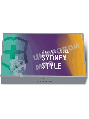 Нож перочинный Victorinox Companion Sydney Style (1.3909.E222) 91мм 16функц. бирюзовый с чехлом подар.коробка