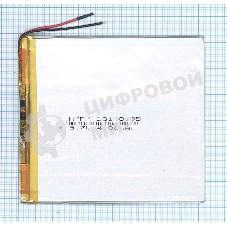 Аккумулятор Li-Pol (батарея) 3x100x105мм 2pin 3.7V/4000mAh