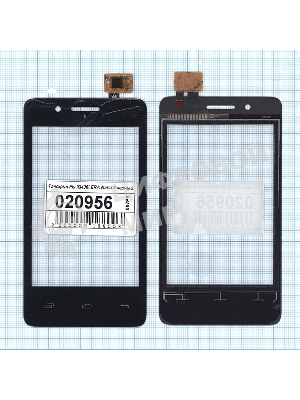 Сенсорное стекло (тачскрин) для Fly IQ436i ERA Nano 9, черное