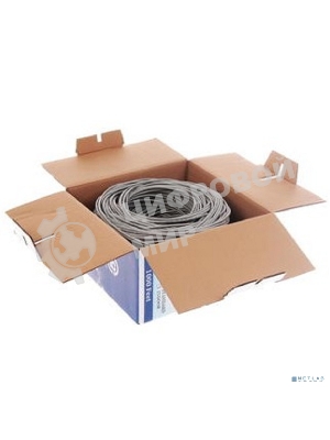 Кабель SkyNet Premium UTP indoor 4x2x0,51, медный, FLUKE TEST, кат.5e, однож., 305 м, box, серый (1693209)