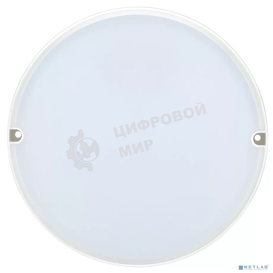 Светильник Iek LDPO0-2004-8-6500-K01 LED ДПО 2004 8Вт 6500K IP54 круг белый