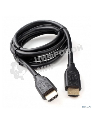 Кабель HDMI Cablexpert CC-HDMI8К-2M, 19M/19M, v2.1, 8К, медь, позол.разъемы, экран, 2м, черный, пакет
