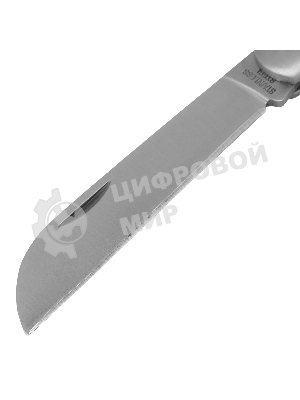 Нож садовый складной Palisad прямое лезвие, 173 мм, деревянная рукоятка