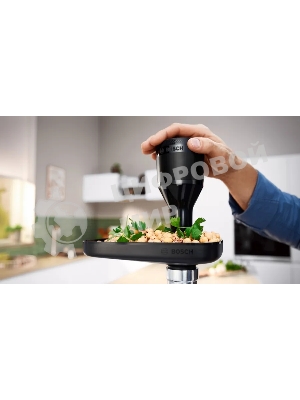 Мясорубка электрическая Bosch MFWS440B черный, 1900 Вт, 2.5 кг/мин, реверс, защита от перегрузки, насадки - 7