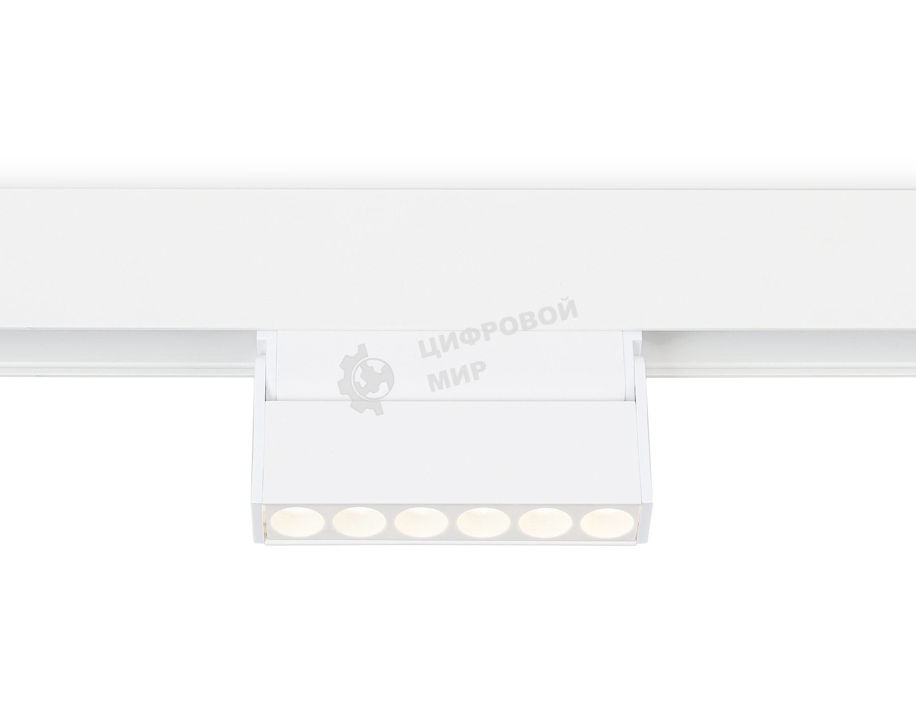 Светильник трековый светодиодный GL4038 WH белый IP20 6W 4200K 48V 24° 115*22*105
