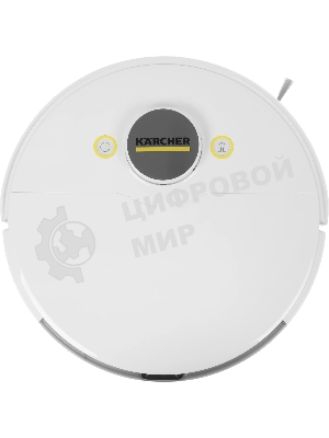 Робот-пылесос Karcher RCV 5 белый 5200 мAч Li-Ion, уборка сухая/влажная, пылесборник контейнер 0.33 л
